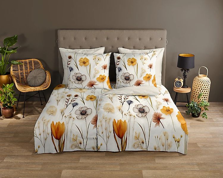 good morning Wendebettwäsche "Lara" 3 Stk. tlg. 100% Baumwolle, Renforcé, R günstig online kaufen