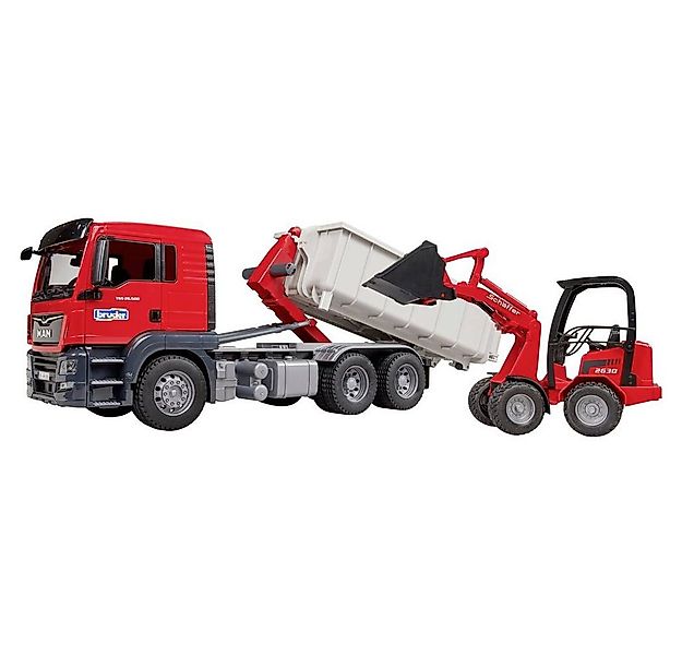 Bruder® Spielzeug-LKW MAN TGS LKW,Abrollcont.,Schäffer Hoflad 3767 günstig online kaufen