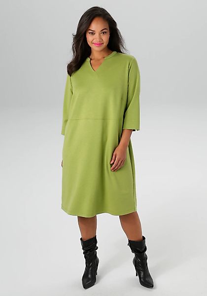 Aniston PLUS Jerseykleid, mit praktische Eingrifftaschen - NEUE KOLLEKTION günstig online kaufen