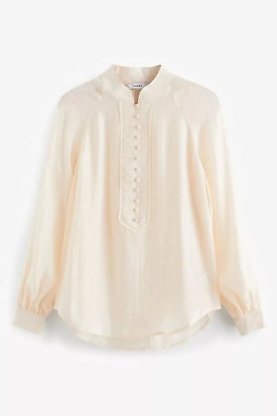 Next Langarmbluse Langärmelige Bluse mit Knopfdetail (1-tlg) günstig online kaufen