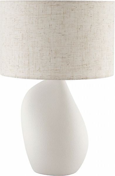 my home Tischleuchte »Stormi«, 1 flammig, Leuchtmittel E27   ohne Leuchtmit günstig online kaufen