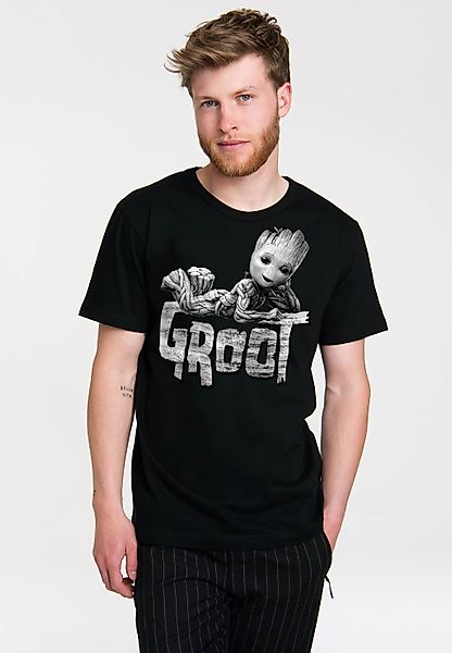 LOGOSHIRT T-Shirt "Marvel - Groot" mit coolem Print günstig online kaufen