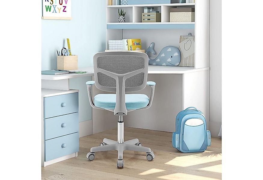 KOMFOTTEU Schreibtischstuhl Kinder, höhenverstellbar,bis 150kg günstig online kaufen