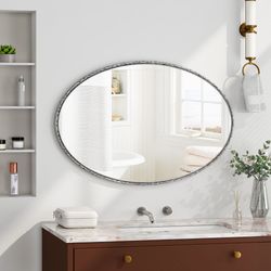 STILVORA Spiegel Ovaler Bronzespiegel für Schminktisch,Bogenspiegel günstig online kaufen