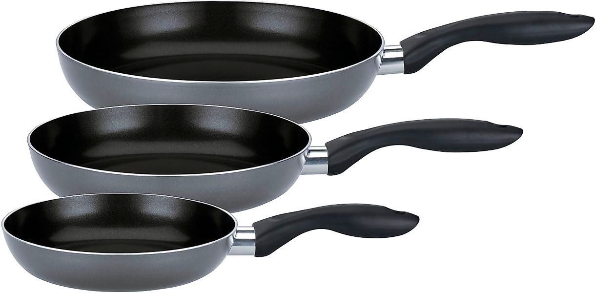 GSW Pfannen-Set »Bratfit«, Aluminium, (Set, 3 tlg., 1x Pfanne 20cm, 24cm, 2 günstig online kaufen