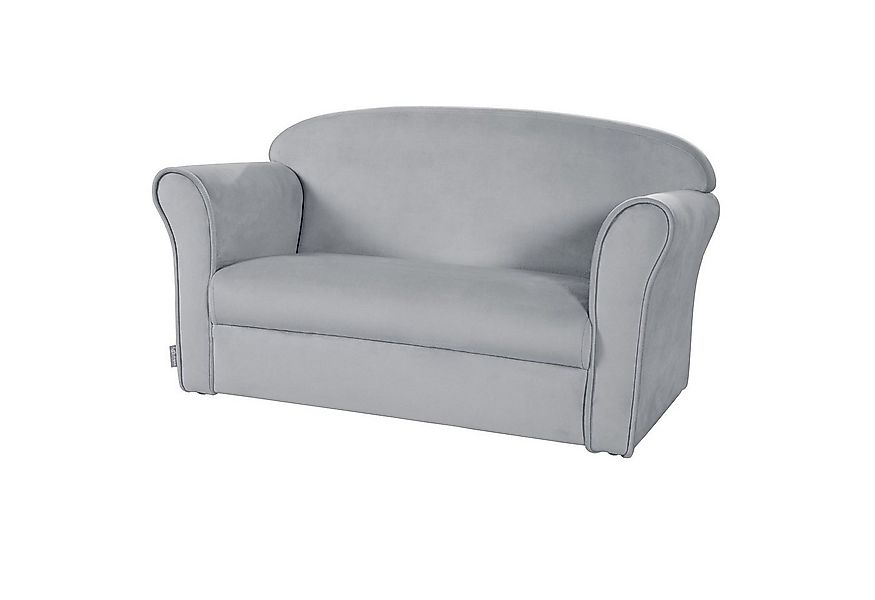 roba® Sofa Lil Sofa mit Armlehnen, bequeme Kindercouch mit Samtstoff bezoge günstig online kaufen
