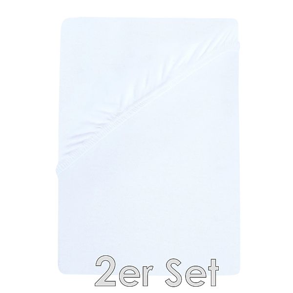 NatureMark Spannbettlaken Jersey Spannbetttuch, 100% Baumwolle, günstig online kaufen