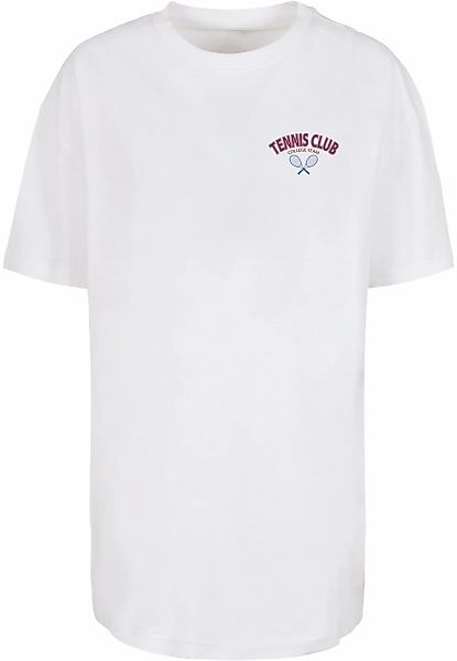 Merchcode T-Shirt "Merchcode Damen Ladies College Club Boyfriend Tee" 1 Stk günstig online kaufen
