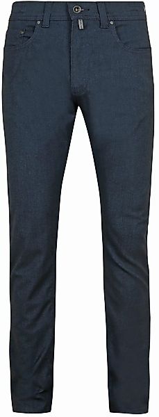 Pierre Cardin Trousers Lyon  Future Flex Navy  - Größe W 36 - L 34 günstig online kaufen