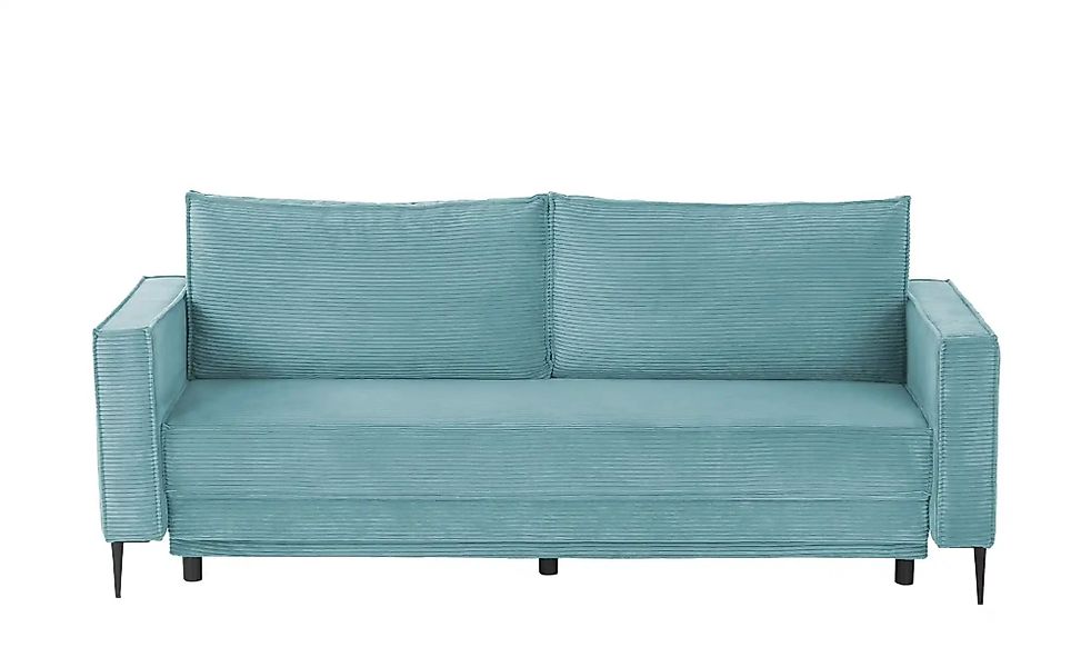 Schlafsofa  Teresina ¦ blau ¦ Maße (cm): B: 222 H: 93 T: 98.0 Polstermöbel günstig online kaufen