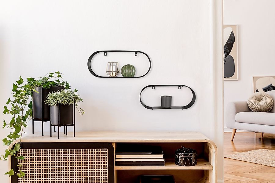 MIRRORS AND MORE Wandregal Joyce, Set günstig online kaufen