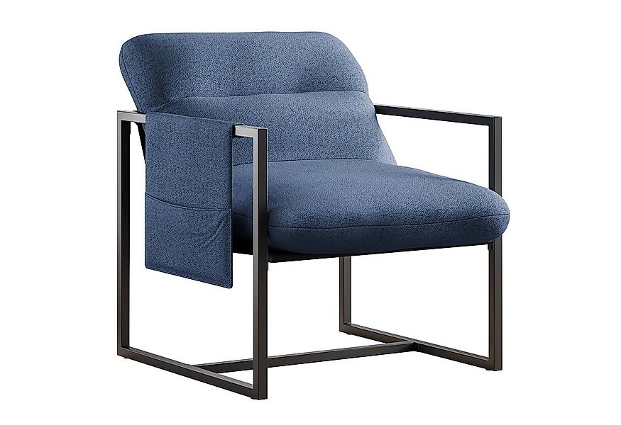 ToteBox Loungesessel Modern Loungesessel Eisen Lambswool für Wohnzimmer Sch günstig online kaufen