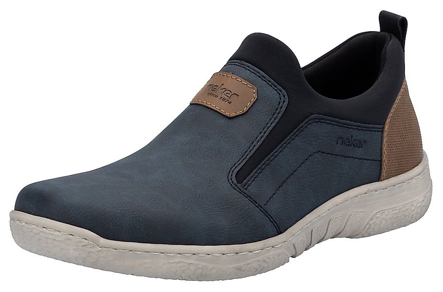 Rieker Slip-On Sneaker, Freizeitschuh, Halbschuh, Sneaker mit Gummizug, zum günstig online kaufen