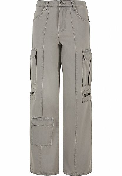 URBAN CLASSICS Cargohose "Urban Classics Ladies Loose Utility Denim Pants" günstig online kaufen