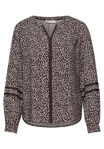 STREET ONE Langarmbluse Tunic blouse w piping details günstig online kaufen