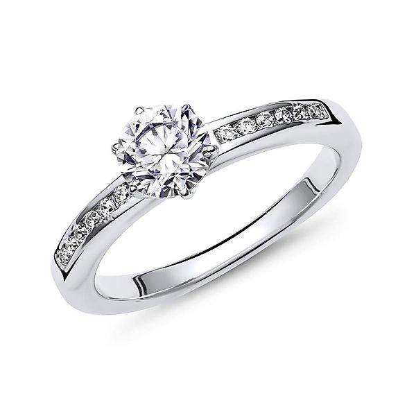 JEWLIX Verlobungsring Verlobungsring Sterlingsilber Zirkoniasteinen günstig online kaufen