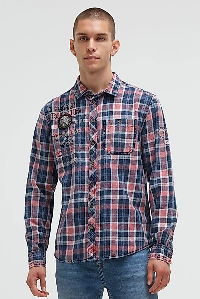 CAMP DAVID Langarmhemd mit Brusttasche günstig online kaufen