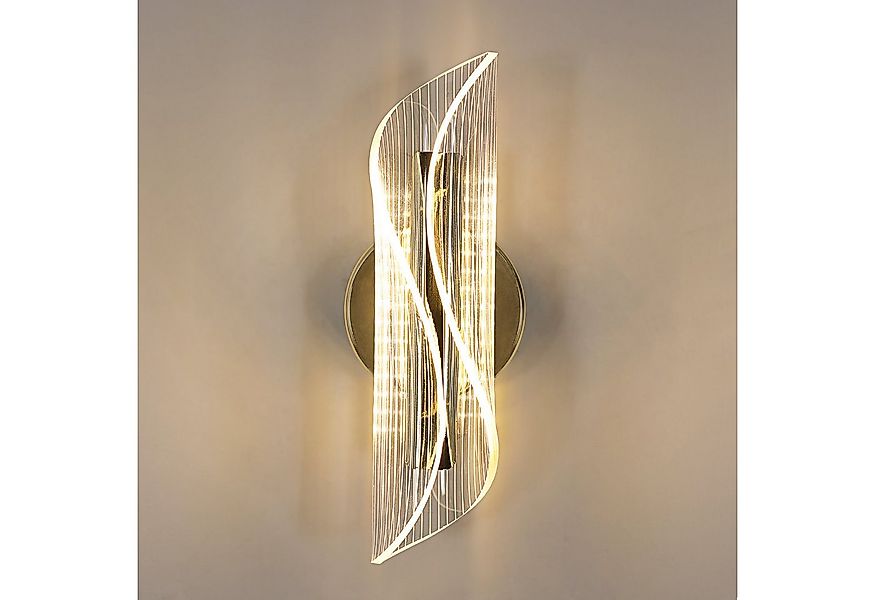 Goeco Wandleuchte Innenwandleuchte, Acryl Dekoleuchte, 12W für Büro, Flur, günstig online kaufen