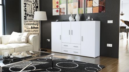 Vladon Highboard Nora (Anrichte mit 2 günstig online kaufen