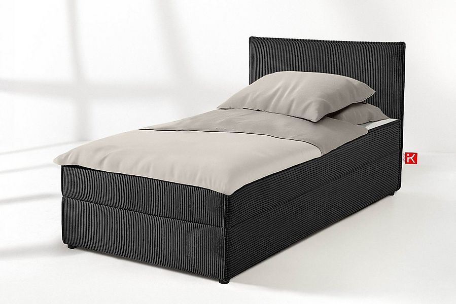 KONSIMO® Jugendbett Einzelbett, Polsterbett ROTI, Tagesbett (90 cm x 200 cm günstig online kaufen