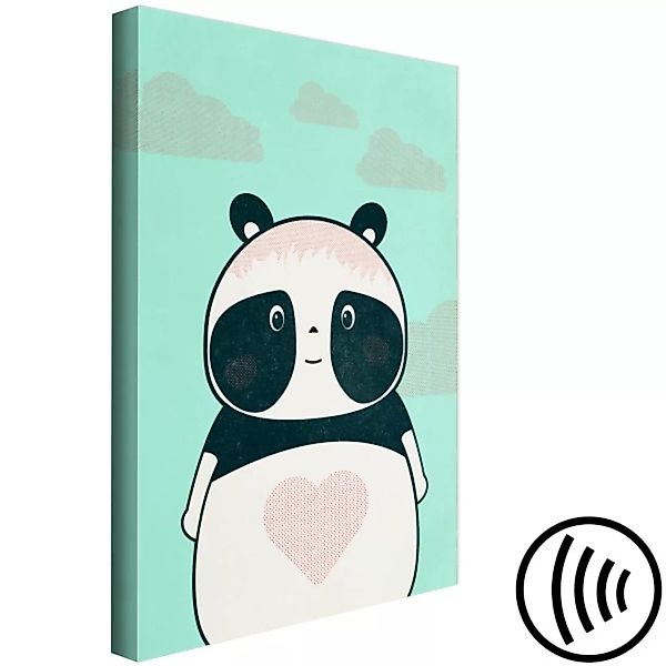Leinwandbild Careful Panda (1 Part) Vertical XXL günstig online kaufen