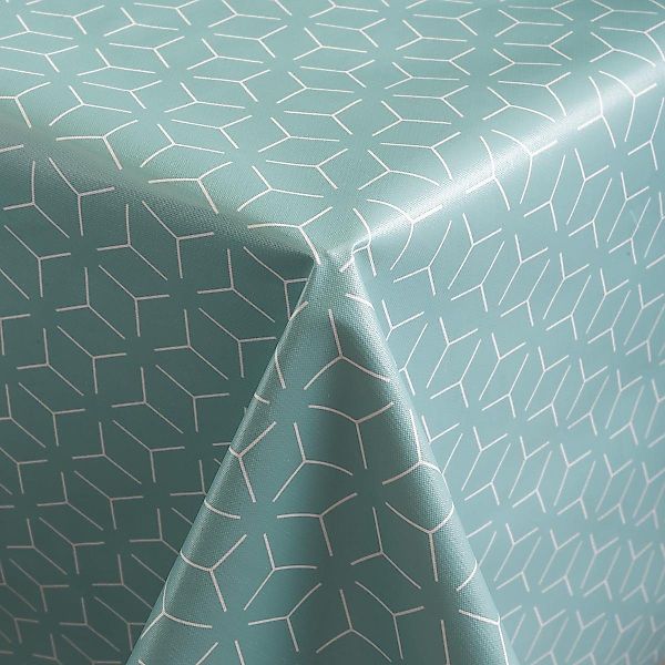 DéVa Tischdecke DéVa Wachstuchtischdecke "Striche petrol" günstig online kaufen