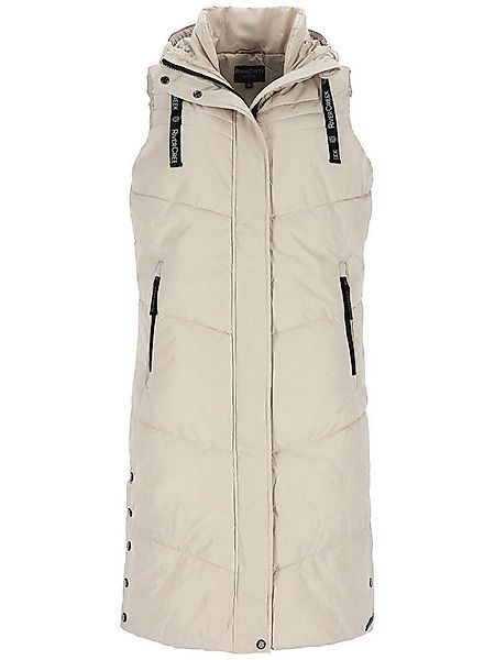 Rivercreek Steppweste 30501 Damen Langweste mit Kapuze - Gesteppte Weste mi günstig online kaufen