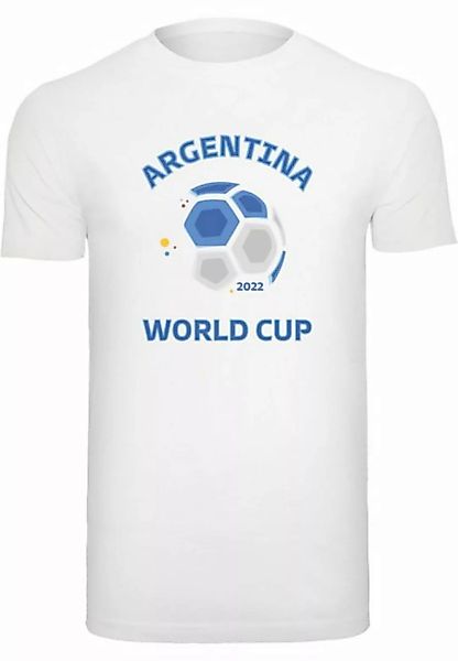 Merchcode T-Shirt Merchcode Herren Argentina World Cup T-Shirt Round Neck ( günstig online kaufen