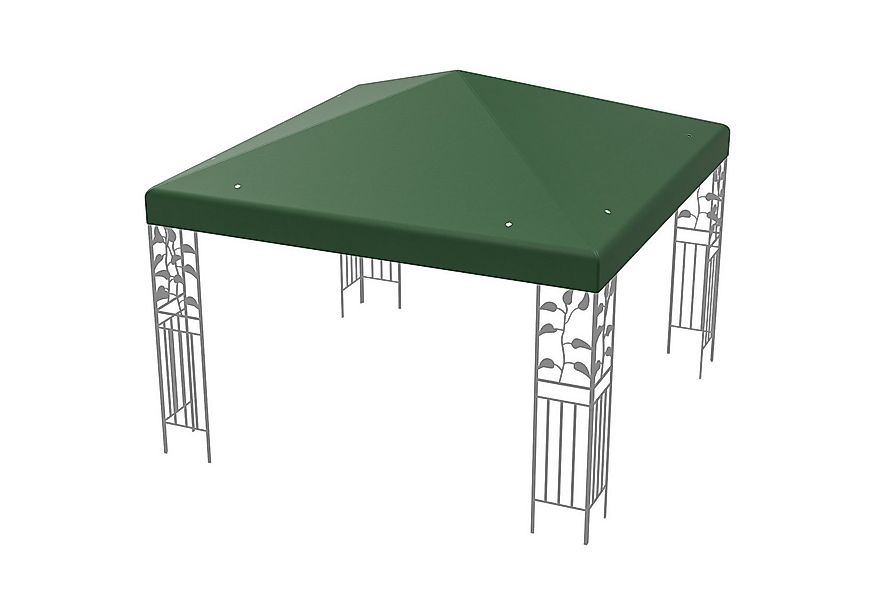 COSTWAY Pavillon-Ersatzdach 3x3m, mit Ablauflöchern & Klettverschlüssen günstig online kaufen