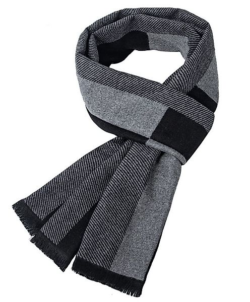 Bextsrack Modeschal Herren Schal Winter Warm Dicker Klassisch Herrenschal 1 günstig online kaufen