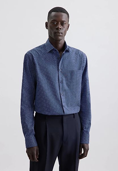 seidensticker Businesshemd "Schwarze Rose" Regular 1/1 Extra lang Kentkrage günstig online kaufen