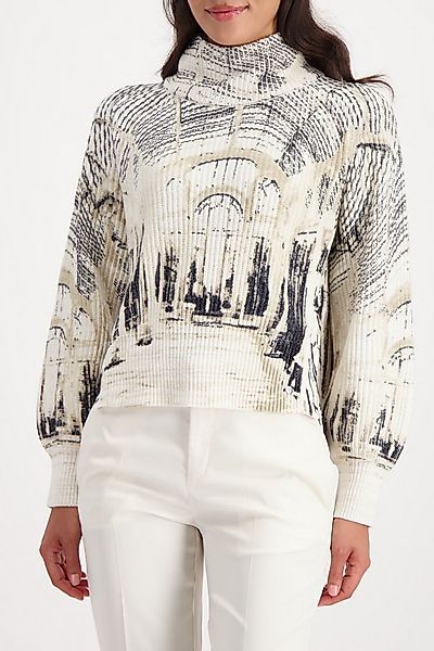 Monari Strickpullover Pullover Gallery allover Regular fit mit Stehkragen günstig online kaufen