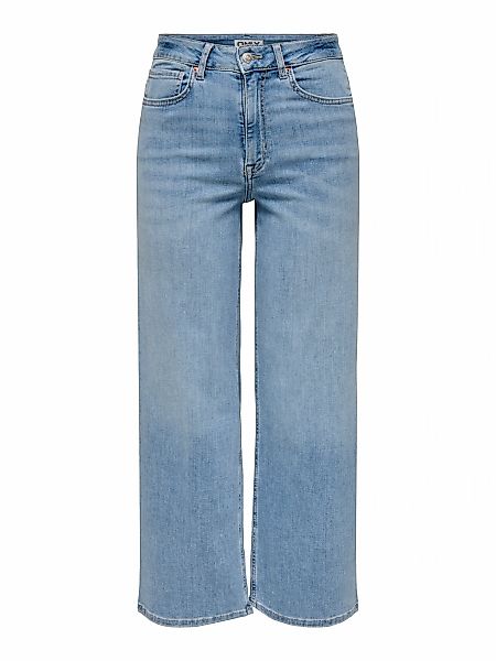 ONLY High-waist-Jeans "ONLMADISON BLUSH HW CP WD DNM CRO371NOOS" wide fit, günstig online kaufen