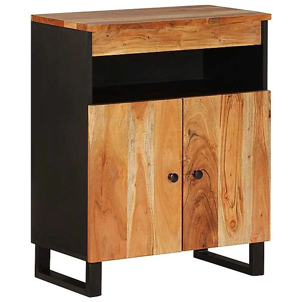 vidaXL Sideboard mit 2 Türen 60x33x75 cm Massivholz Akazie 352914 günstig online kaufen