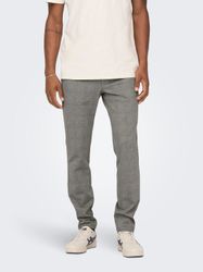 ONLY & SONS Chinohose Stoffhose Karierte günstig online kaufen