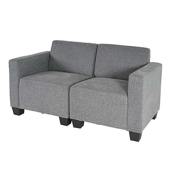 MCW Modular 2-Sitzer Sofa Couch Moncalieri Grau günstig online kaufen