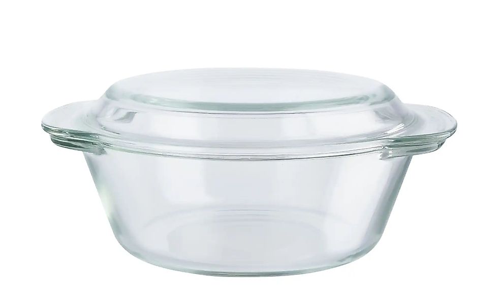 KHG Auflaufform mit Deckel 1 5 l   ¦ transparent/klar ¦ Glas ¦ Maße (cm): B günstig online kaufen