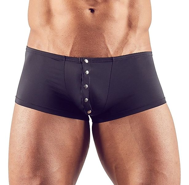Svenjoyment Boxershorts Boxershorts mit Druckknöpfen- schwarz günstig online kaufen