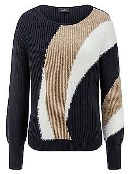 Rundhals-Pullover Monari blau günstig online kaufen