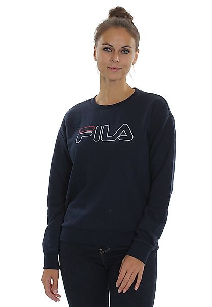 Fila Damen Sweater LARA CREW SWEAT 683501 170 Black Iris  Dunkelblau günstig online kaufen