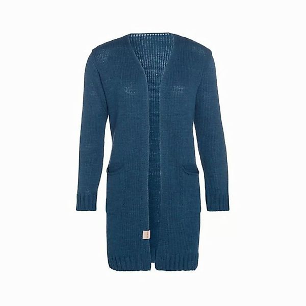 Knit Factory Strickjacke Ruby Strickjacken 40/42 Glatt Dunkelblau (1-tlg) m günstig online kaufen