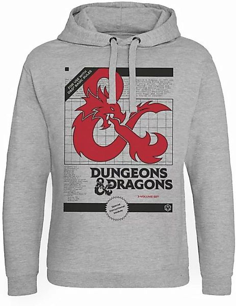 DUNGEONS & DRAGONS Kapuzenpullover D&D 3 Volume Set Epic Hoodie günstig online kaufen