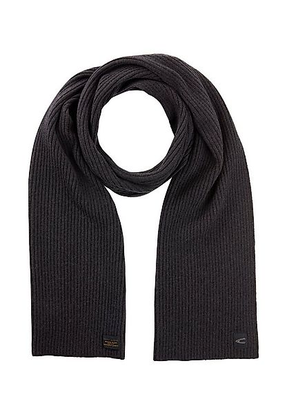 camel active Wollschal Strickschal aus reiner Lammwolle günstig online kaufen