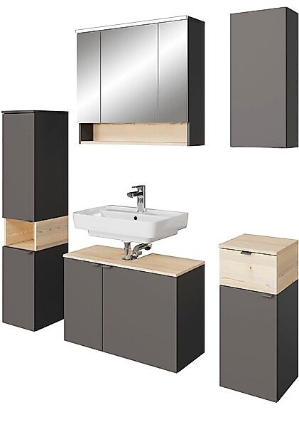 Saphir Badmöbel-Set "Quickset 394" Komplett-Set, 5 Stk. tlg. günstig online kaufen