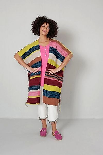 Angel of Style Pullunder Poncho oversized Fransen günstig online kaufen