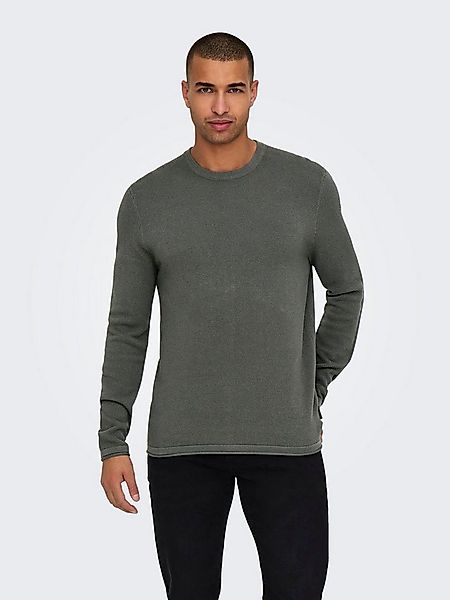 ONLY & SONS Strickpullover ONSFELIX REG 12 CREW KNIT NOOS günstig online kaufen