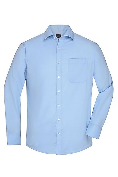 James & Nicholson Langarmhemd Hochwertiges Herrenhemd günstig online kaufen