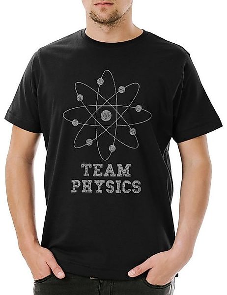 Urban Backwoods Print-Shirt Team Physics Herren T-Shirt Lehrer Fun Teacher günstig online kaufen