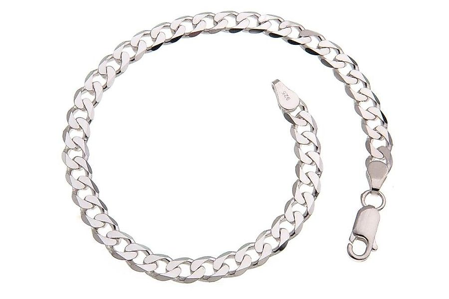 Silberkettenstore Silberarmband Panzerkette Armband 5mm - günstig online kaufen