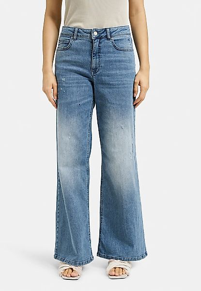 Milano Italy Weite Jeans, mit Destroy-Effekten günstig online kaufen